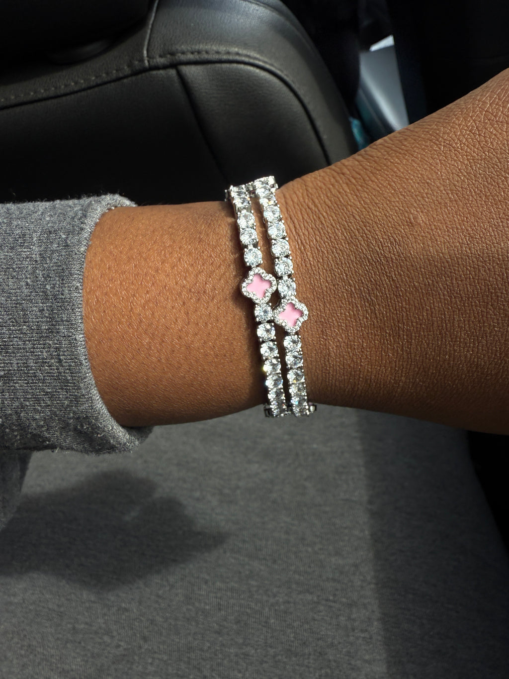 Tennis “Pink” Clove Bracelet