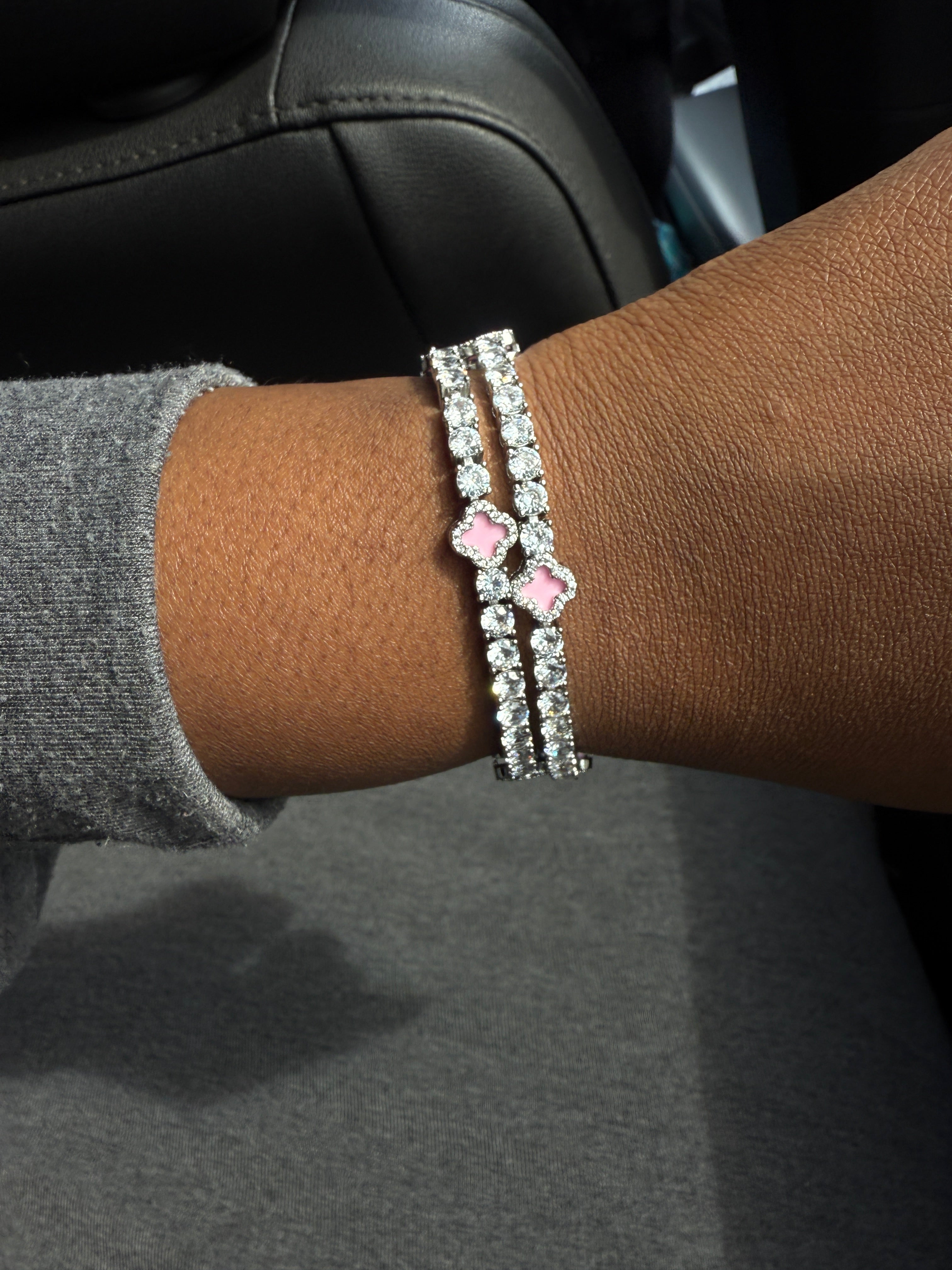 Tennis “Pink” Clove Bracelet