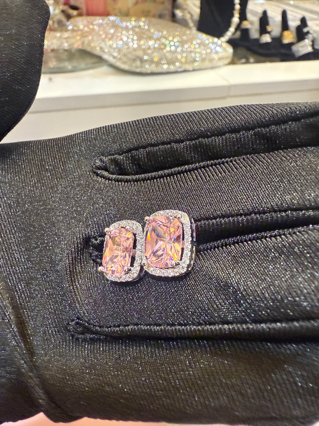 “Blush” Diamond Earrings