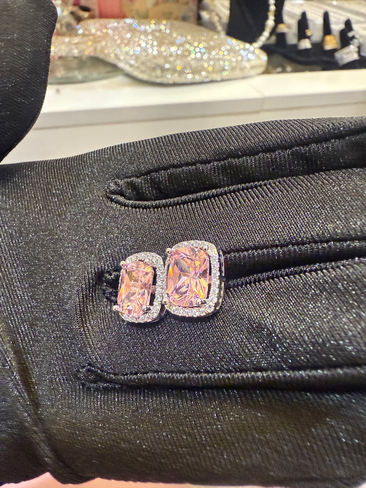 “Blush” Diamond Earrings