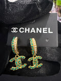 Emerald Green cc earrings