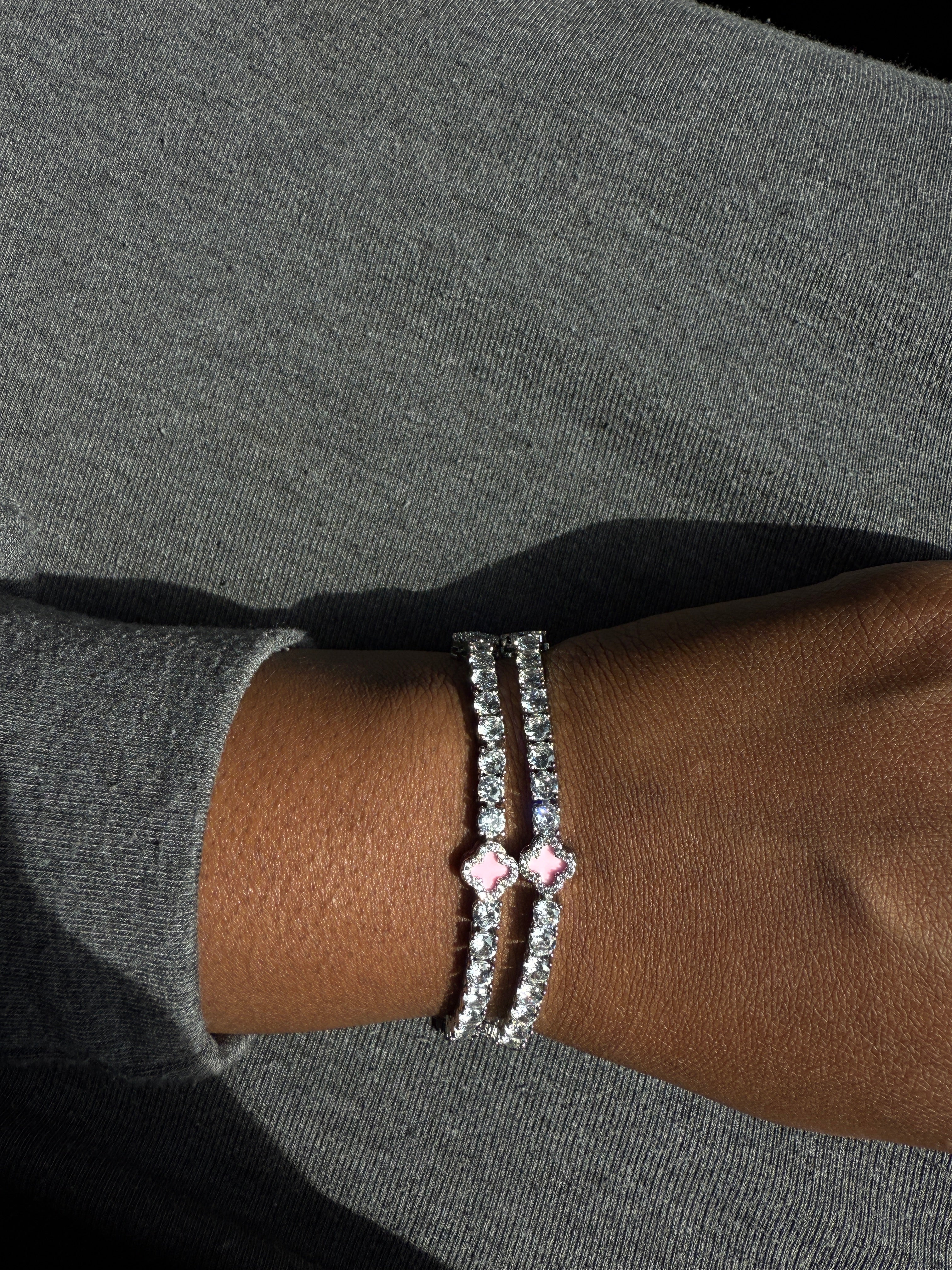 Tennis “Pink” Clove Bracelet