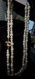 Noir CC Signature “CC” Necklace