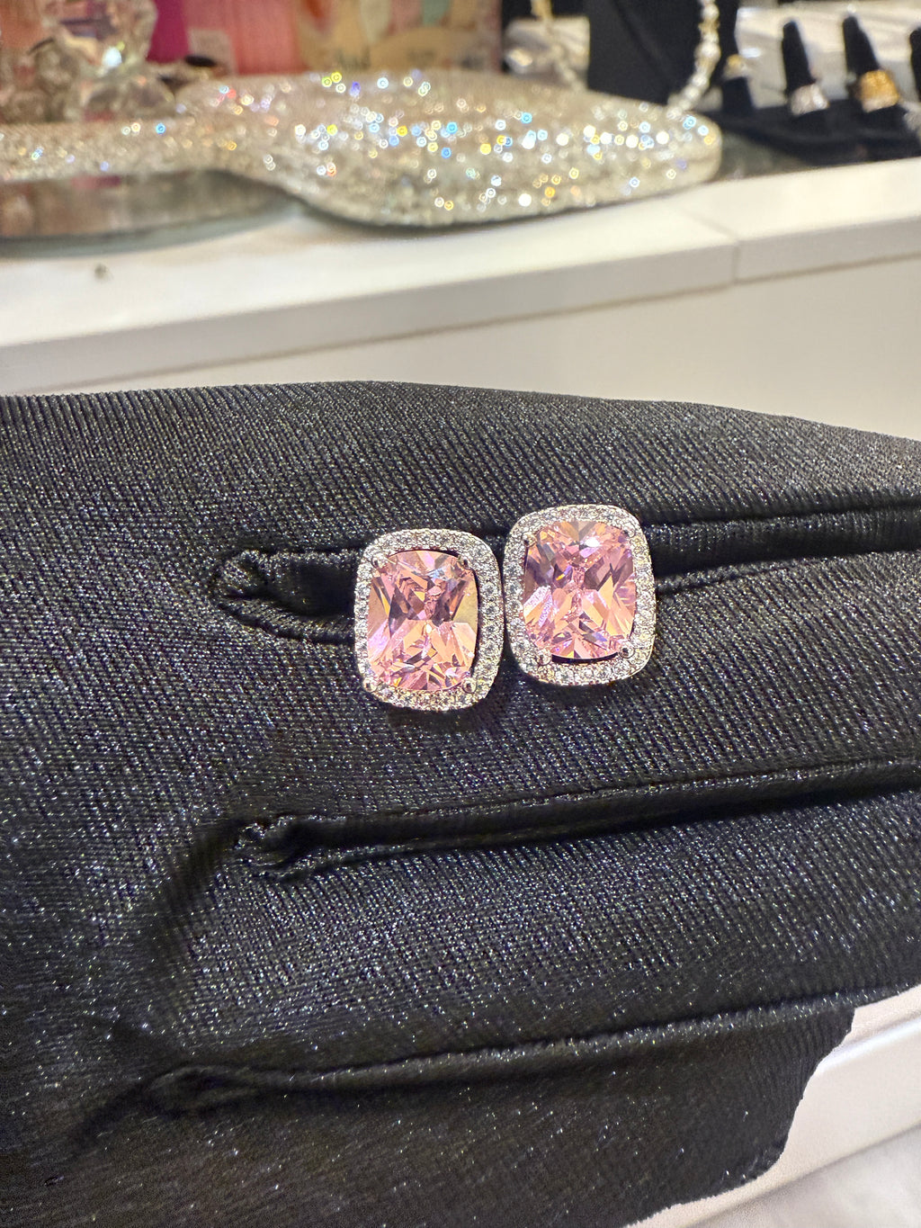 “Blush” Diamond Earrings