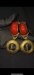 YSL clip-on Earrings