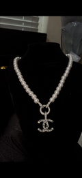 Ivory Icon “CC” Necklace