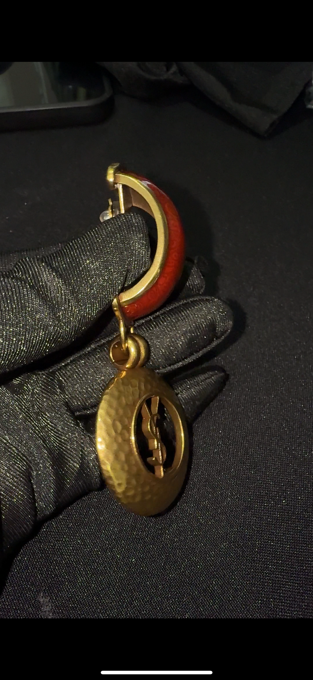 YSL clip-on Earrings