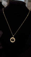 Halo Luxe “CC” Necklace