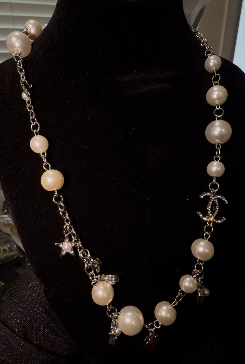 Celestial Drip “CC” Necklace