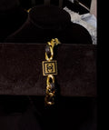Black & Gold CC bracelet