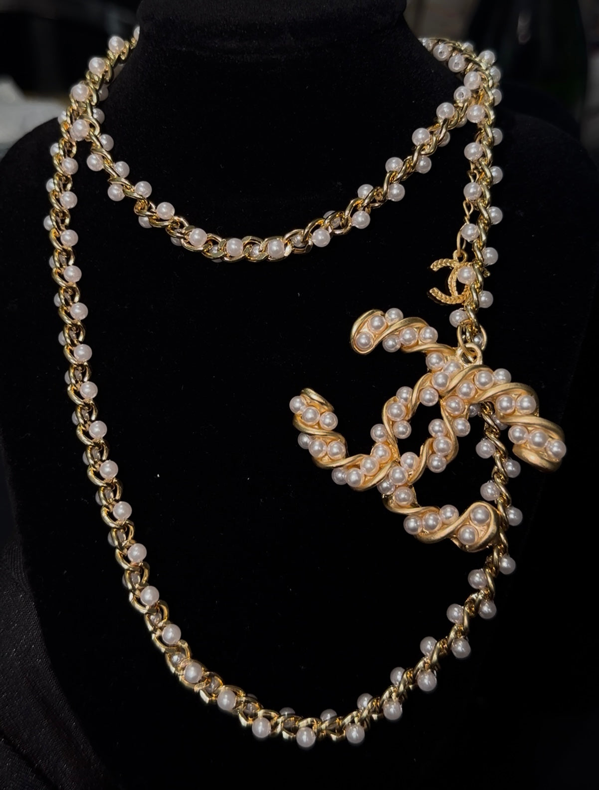 Golden Heiress “CC” Chain
