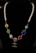 Gem Royale Statement “CC” Necklace