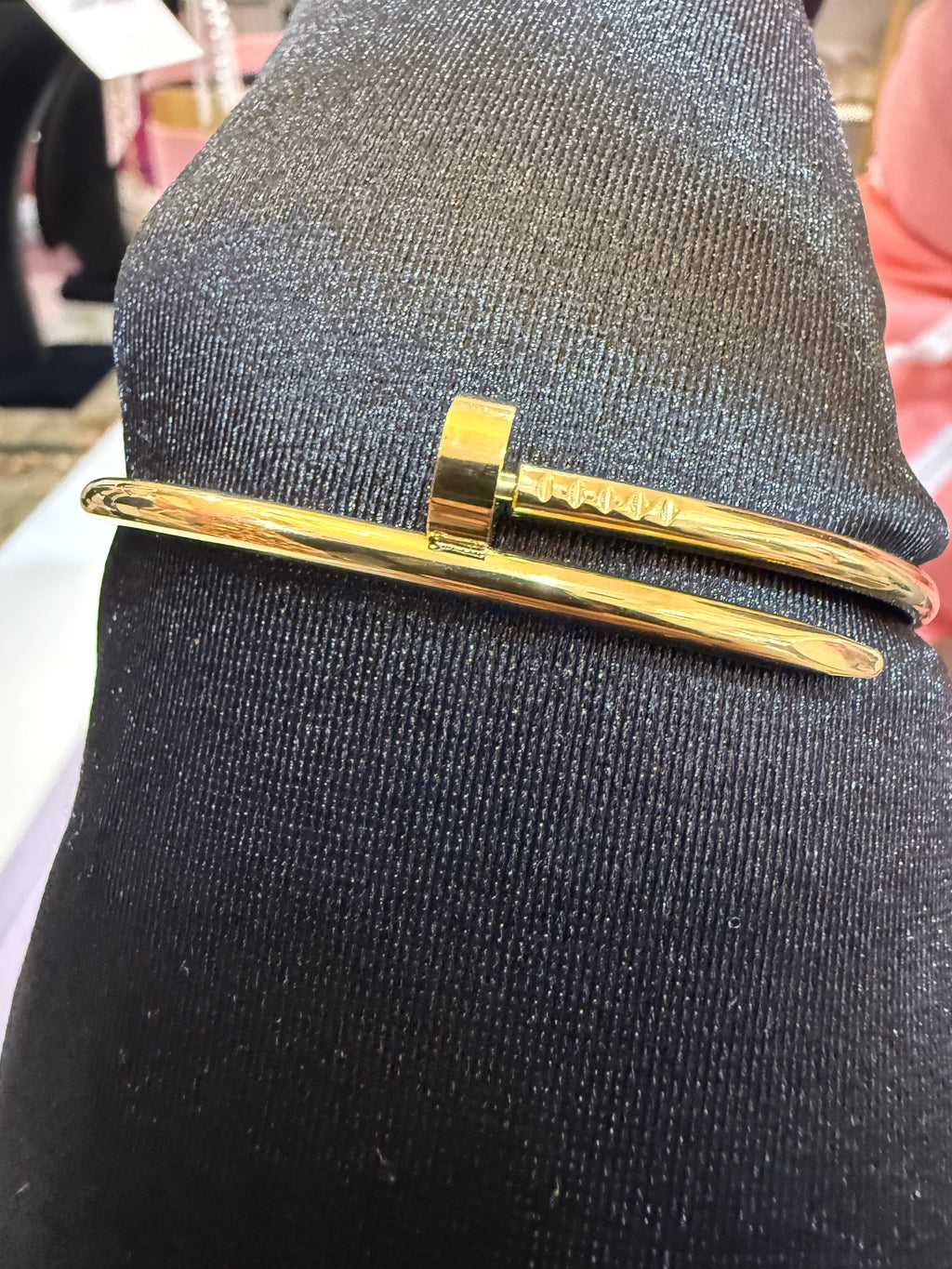 Carti Nail Bracelet Gold