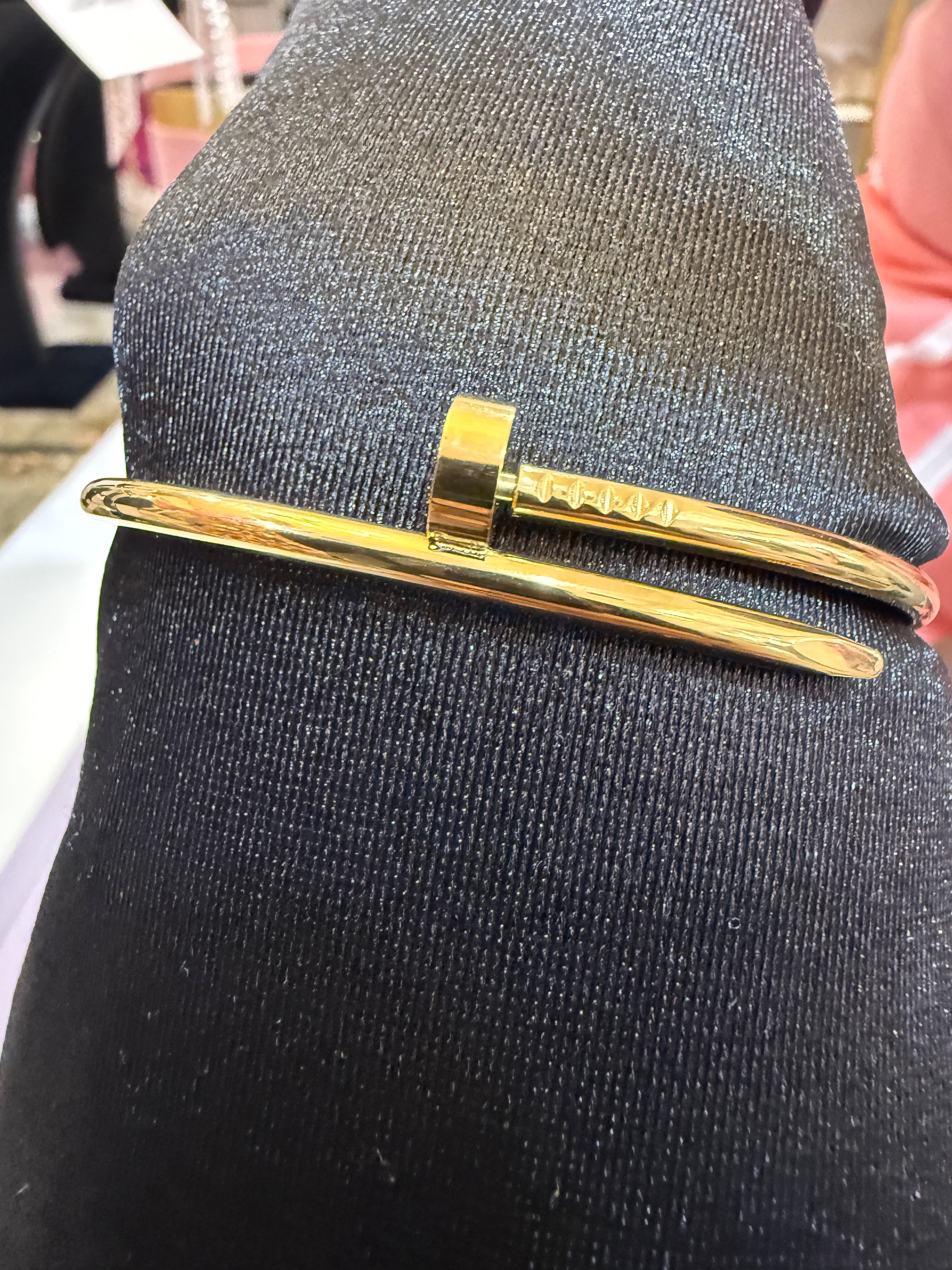 Carti Nail Bracelet Gold